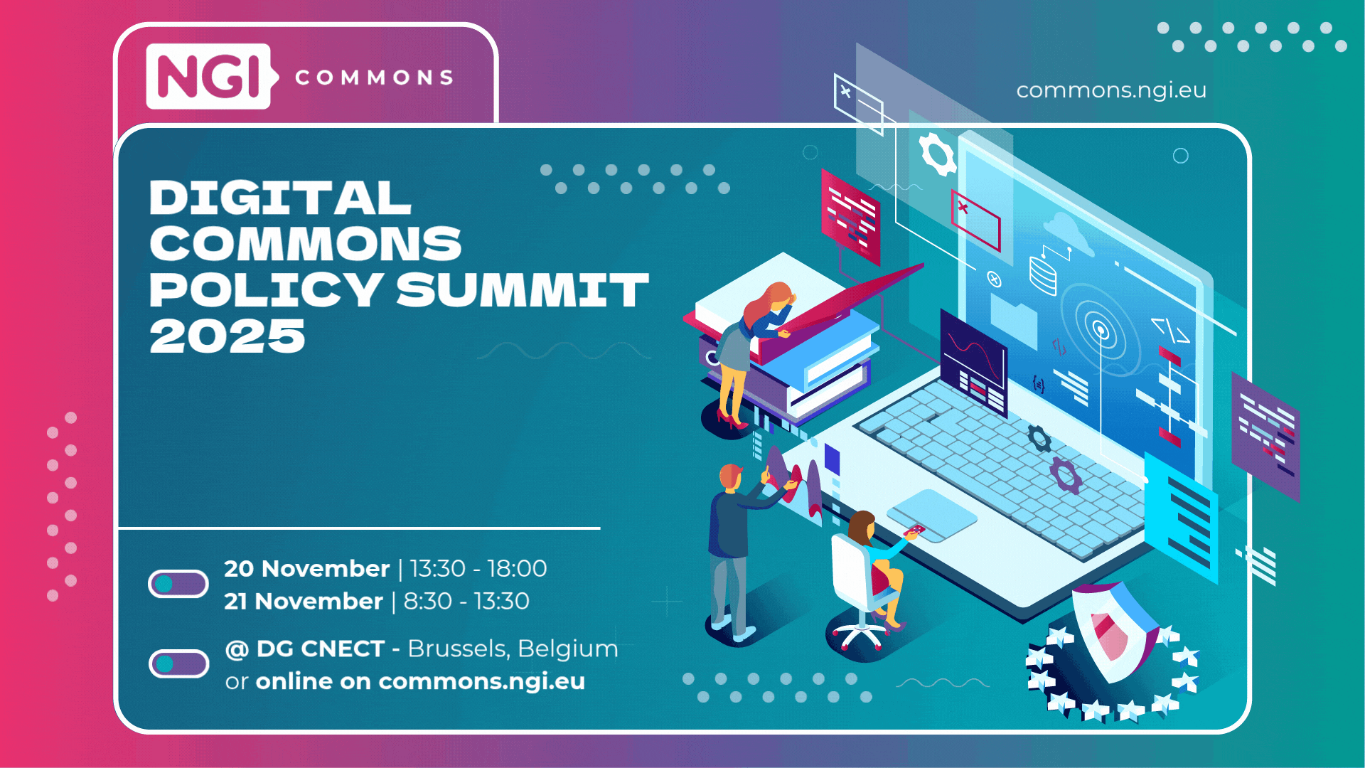Digital Commons Policy Summit - Register Now